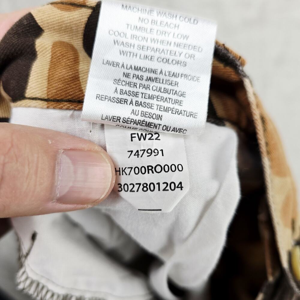 Browning Wasatch CB Hunting Pants Mens XL 38x30 Vintage Tan Camo Cargo Grunge - Picture 9 of 16